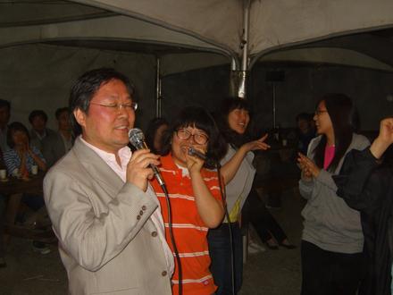 박수헌 교수님의 열창